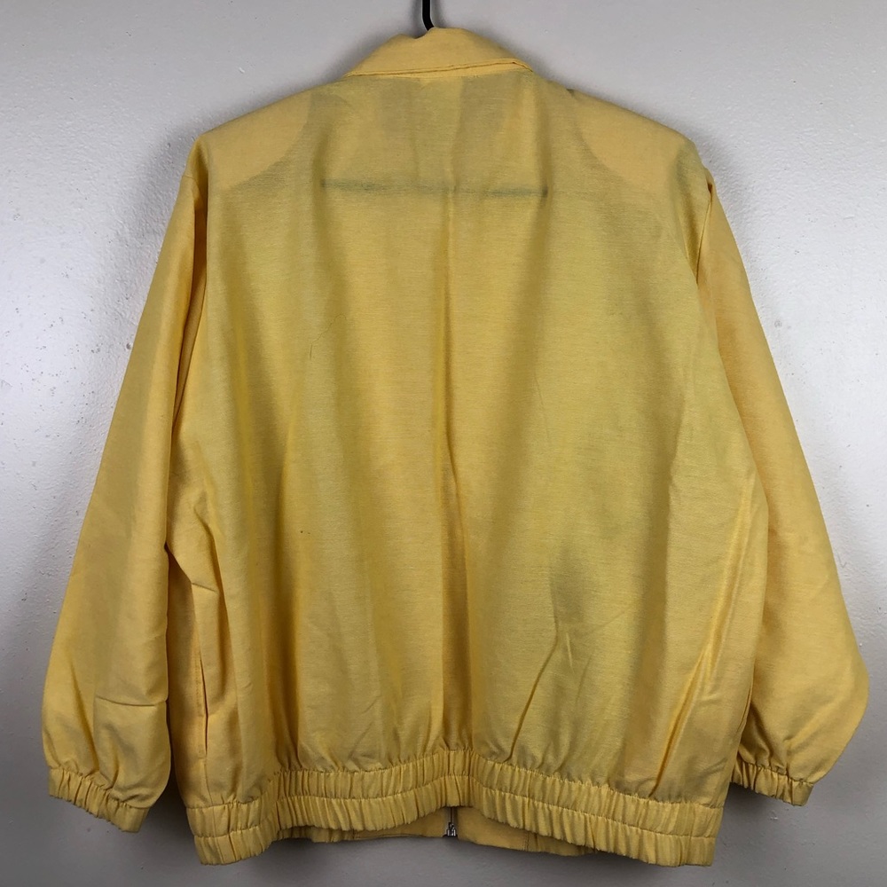 Vintage Southern Stitches and More Yellow Floral Jacket - Picture 6 of 6